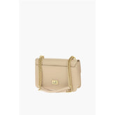 Moschino Beige Polyethylene Shoulder Bag